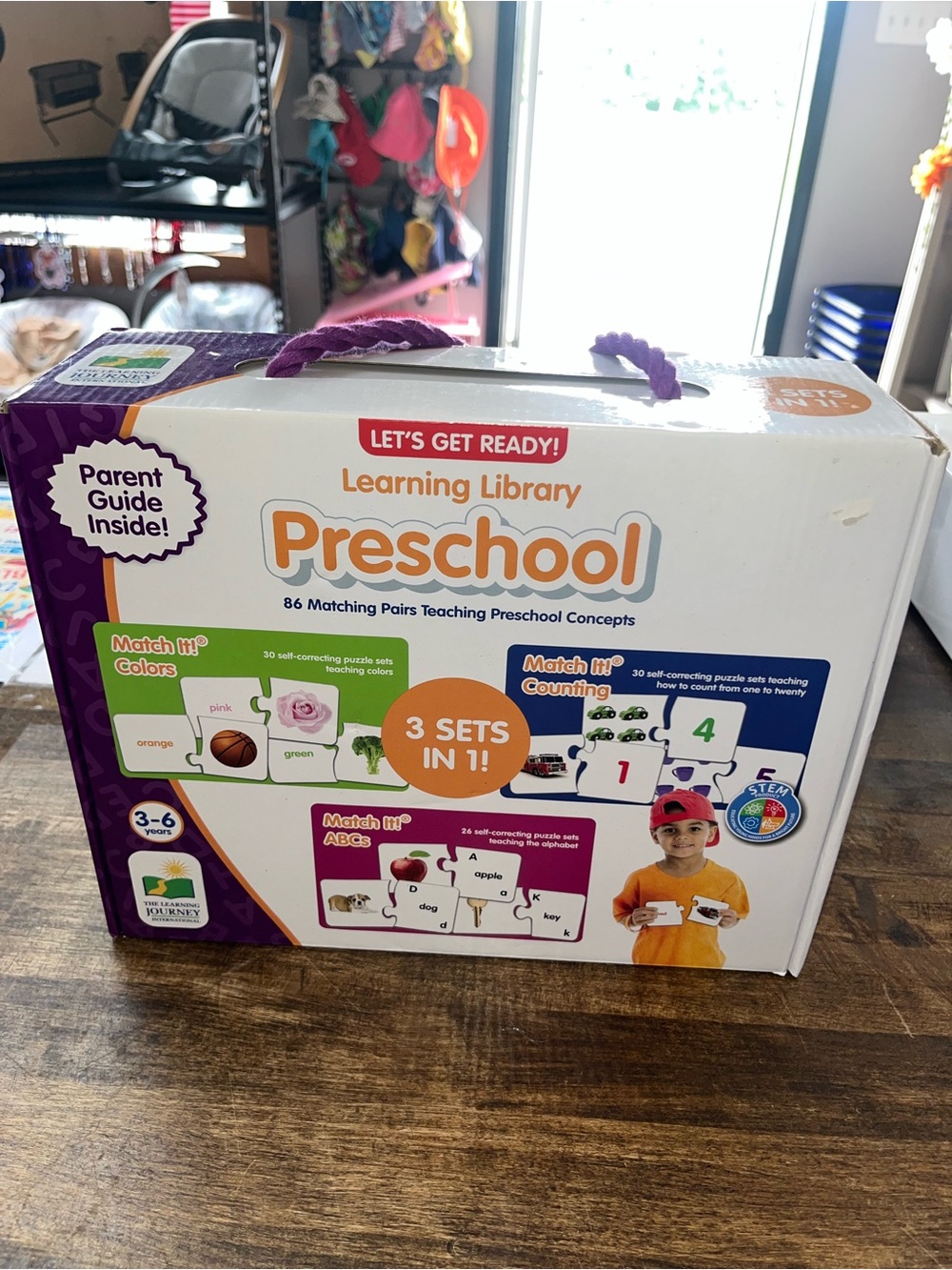 THE LEARNING JOURNEY PRESCHOOL LEARNING LIBRARY 3 sets in 1 NEW